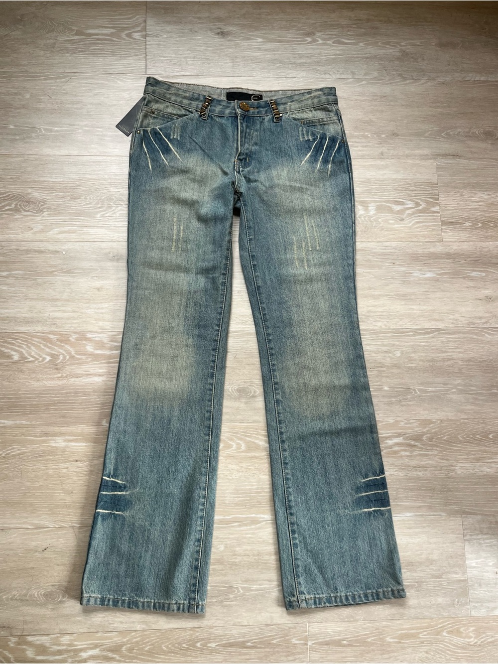 Just Cavalli Faded Flare Jeans Mid wash